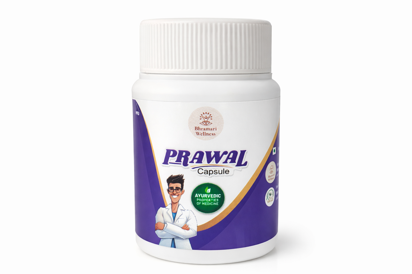 Bhramari Wellnessl Ayurveda Prawal Capsule